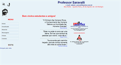 Desktop Screenshot of profsaravalli.com