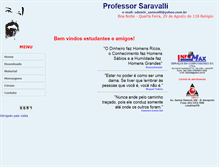 Tablet Screenshot of profsaravalli.com